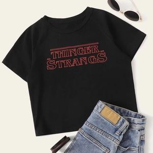 Stranger Things crop top